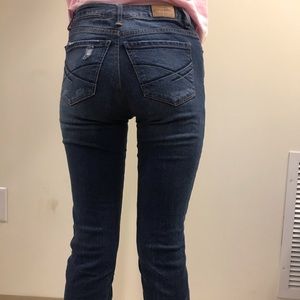 AEROPOSTALE JEANS BAYLA SKINNY CROP 00